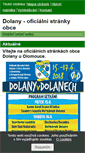 Mobile Screenshot of dolany-ol.cz